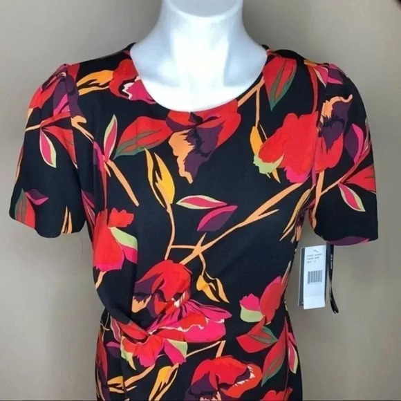 Julia Jordan printed side Twist dress - Picture 11 of 16